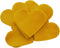 Playfully Ever After 2 inch Felt Hearts 45pc - Mustard...