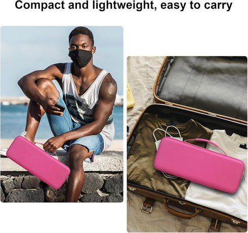 Canboc Hard Carrying Case for Logitech POP Keys Mechanical Wireless Keyboard and POP Wireless Mouse, Mesh Pocket fits Cables, USB Receiver, Spare ...