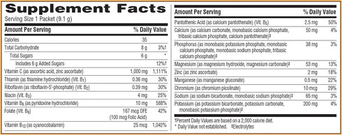 Emergen-C 1000mg Vitamin C Powder for Daily Immune Support Caffeine Free Vitamin C Supplements with Zinc and Manganese, B Vitamins and Electrolyte...