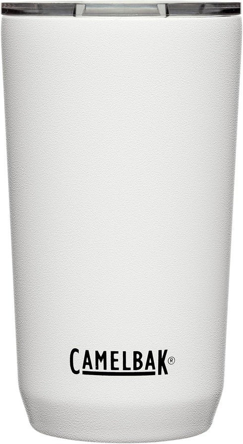 CamelBak Horizon 16oz Tumbler - Insulated Stainless Steel - Tri-Mode Lid - White...