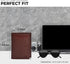 Real Leather Mens Trifold Wallet RFID Blocking Slim Minimalist Front Pocket - Thin & Stylish with ID Window in Gift Box...