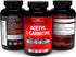 Divine Bounty Acetyl L-Carnitine Capsules 1200mg Per Serving - L Carnitine Supplement 120 Vegetarian Capsules...