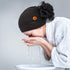 3 Pieces Bouffant Cap with Buttons Elastic Soft Flower Stretch Head Wraps for Nurses...