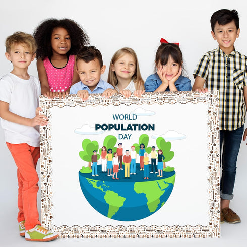 72Pcs Diversity Bulletin Board Borders Equality Growth Mindset Self-Adhesive Border Trims Scalloped Educational Border Sticker Decals for School C...