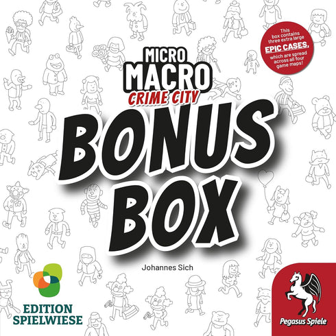 Micro Macro Crime City: Bonus Box - Tabletop Mystery Game Expansion...