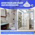 20 Pcs Suction Cups for Glass Window Screw Suction Pads 1.73"/44mm PVC Clear Sucker Pads with Cap Nut M6 Thread for Home Organization Bathroom Win...