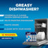 Finish Dishwasher Cleaner Tablets, Deep Cleans Hidden Grease & Grime, Fights Odors, No Extra Wash Cycle, Helps Maintain Dishwasher, 12 Month Suppl...