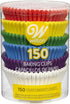 Wilton Baking Cups, Rainbow Assorted, 150 ct...