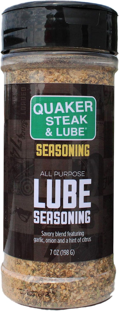 Quaker Steak and Lube Lube Seasoning Shaker - 7 Ounce Plastic Bottle of Quaker Steak & Lube Lube Seasoning Shaker...