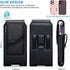 Belt Holster for iPhone 15 14 13 12 11 Pro Max, 15/14 Plus, XS Max, Samsung Galaxy S23+ A54 A53 A52, Belt Phone Holder for Men with Card Slot (Bla...