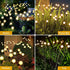 SUNYAO Solar Garden Lights, New Upgraded 2 Pack Solar Firefly Lights, Wind Swaying Firefly Lights, Christmas Lights Outdoor, for Yard Lawn Pathway...