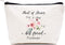 Maid of Honor for a Day Best Friend Forever -Bridesmaid Gift -Makeup Bag Cosmetic Bag Travel Pouch - Bachelorette Party Gift for Maid of Honor - W...