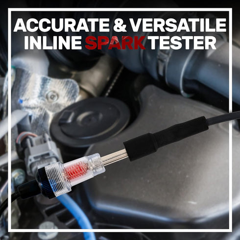 Ram-Pro Inline Spark Tester, Plug Engine Ignition 6-12 Volt Fool-Proof – Pick Up Coil/Armature Diagnostic Detector Tool for Automotive, Car, Lawnm...