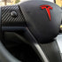 Tesla Model 3 / Model Y Steering Wheel Wrap (Carbon Fiber)...