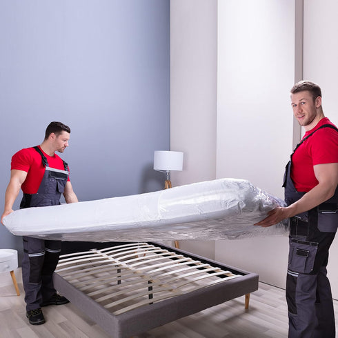 uBoxes Queen Size Mattress Covers/Bags 61" x 15" x 104" (Pack of 2) Moving Supplies...