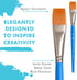 Princeton Art & Brush Select Artiste Paintbrush, Size 3/4 inch, Princeton Blue...