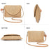 Dailyacc Straw Shoulder Bag For Women Woven Purse Beach Envelope Clutch Straws Wallet...