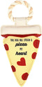 Pavilion Gift Company Stolen A Pizza My Heart Dog Toy, 13", Yellow...