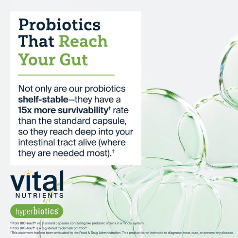 Hyperbiotics Vital Nutrients Pro-Natal Prenatal Probiotics for Women | Support for Occasional Nausea, Bloating, and Gas | Vegan Pregnancy Probioti...
