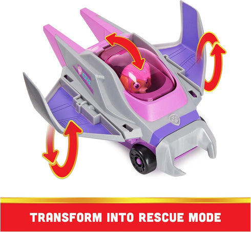 Paw Patrol Aqua Pups Skye Transforming Manta Ray Vehicle with Collectible Action Figure, Kids Toys for Ages 3 and up...