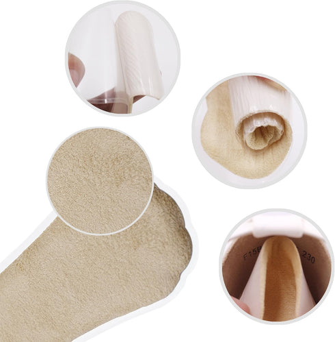 ERGOfoot Lady Gel-Velvety Insole for High Heels 3/4 High Heel Pain Relief Insoles Shoe Pads/2 Pair...