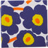 IHR Ideal Home Range Cocktail Napkins Marimekko Disposable 3-Ply Paper Party Napkin Pack, 5" x 5", Unikko Dark Blue, 20-Count...