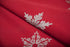 XD17141 Glisten Snowflake Embroidered Christmas Table Runner, 16 x 36-Inch, Red...