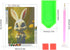 Siyurongg 5D Diamond Painting Kit, Digital Painting Kit - DIY Cartoon Rabbit Theme Full Rhinestone Art Picture, Craft Supplies for Kids and Adults...