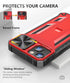 SOiOS for iPhone 13 iPhone14 Case with stand: iPhone 13 iPhone14 Cover with Kickstand | Shockproof Military Grade Protective Cell Phone Case | TPU...