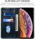 SINIANL iPhone XR Case, Leather Wallet Folio Case Book Design Flip Cover with Stand and ID Credit Card Slot Magnetic Closure for iPhone XR 6.1 inc...