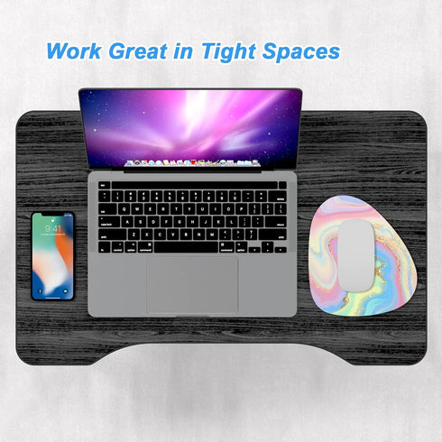Rimilak Small Mouse Pad 6 x 7 Inch, Irregular Mini Mouse Pad with Non-Slip Rubber Base, Waterproof Compact Mouse Mat for Laptop Computer Wireless ...