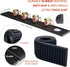 Premium Bar Rubber Spill Mat. 23.6" x 3.1" Bar Rail Mat. 0.4" Thick Bar Mats for Countertop. Bar Mats for Bartending (restaurants/bars/glass dryin...