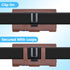 Mopaclle Phone Holster with Belt Clip for Samsung Galaxy S25 Ultra S24 Ultra S23 S22 Ultra,Cell Phone Belt Holder with Metal Clip and Dual Belt Lo...