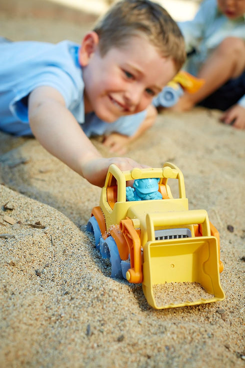 Green Toys Scooper Construction Truck, Yellow/Orange...