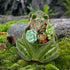 Set of 2 Frog Planter Resin Frog Flower Pot, Bonsai Pot/Flower Pot/Succulent Planter?Multipurpose Pot for Indoor Home Desk Decoration...