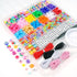 Dowsabel Bracelet Making Kit, Beads for Bracelets Making Pony Beads Polymer Clay Beads Smile Face Beads Letter Beads for Jewelry Making, DIY Arts ...