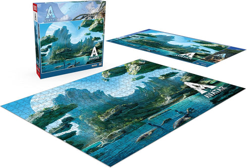 Buffalo Games - Avatar 2 - Cove of The Ancestors - 500 Piece Jigsaw Puzzle for Adults Challenging Puzzle Perfect for Game Nights - Finished Puzzle...