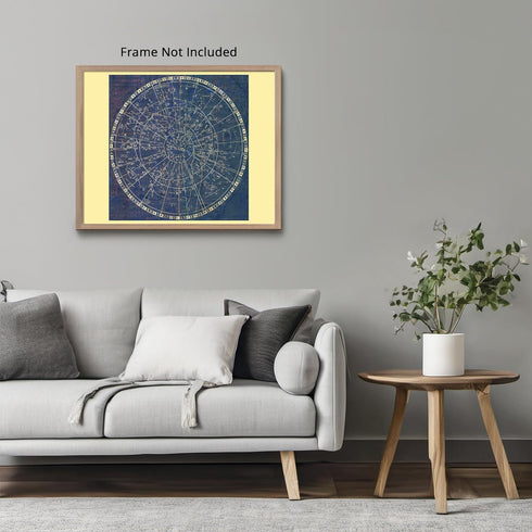 Posterizer 1 pcs-Chinese constellations-Suzhou-Astrology & Zodiac Art-Astronomy & Celestial Art-Gift for Steampunk and Astrology Lovers- UNFRAMED ...