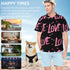 Hawaii Dog Shirt, Dog Owner Matching Clothes, Pet Summer T-Shirts Floral Breathable Cool Clothes Hawaiian Shirts for Dog Cats Owner and Pet Shirts...