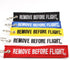 Remove Before Flight MULTI COLOR 5 Pack Key Chains...