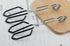 Scissor Cooking Tongs 11-Inch Stainless Steel Wire Tongs Kitchen Scissor Tongs, Set of 2...