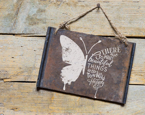 GSS Designs Butterfly Stencil - Reusable DIY Wall Art Painting Stencil (12x12Inch) - Wording Words and Quote Ideas for Walls, Floors, Fabrics, Woo...