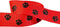 Paw Prints Ribbon for Crafts Grosgrain Ribbon for Gift Wrapping, Cheer Bows (10yd or (2x5yd) 7/8" Paw, Red/Black)...