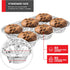 Stock Your Home (20-Count Disposable Muffin Tins 6-Cup, Standard Size Foil Muffin Pans, Aluminum Cupcake Tin for Baking, To-Go Trays for Bake Sale...