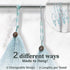 myHomeBody Hand Towels with Hanging Loops, Absorbent Charcoal Fiber Cleaning Clothes with Coconut Shell Button for Kitchen, Round Shape, Set of 2,...