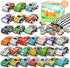 Toy Cars for Kids Ages 4-8, 30Pcs Pull Back Cars Playses with Storage Bags, Race Car Party Favors for Toddler Boys Girls Treasure Box Prizes Rewar...