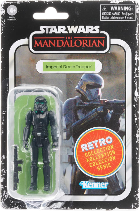 STAR WARS Retro Collection Imperial Death Trooper Toy 3.75-Inch-Scale The Mandalorian Collectible Action Figure, Kids 4 and Up...