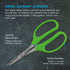 Messermeister 6-Inch Culinary Scissors, Green - All-Purpose Kitchen Scissors - 2Cr13 Stainless Steel & Nylon Slip-Resistant Handles...