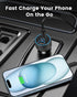 USB C Car Charger, 3-Port 67W Dual USB-C & USB-A Car Power Adapter PD/QC Fast Charging Cigarette Lighter for iPhone 15/14/13/12/11/Pro Max, iPad, ...