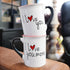 Wedding Gifts for Couples, Coffee Cups, Set of 2 I Love You More Coffee Mugs for Men/Women, Engagement Gift Ideas for Boyfriend, Girlfriend, Brida...